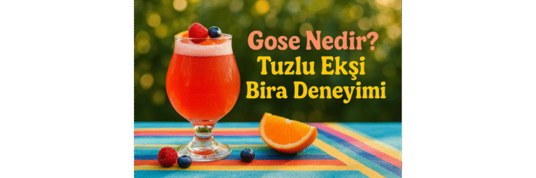 Gose Nedir Tuzlu Ekşi Bira Deneyimi