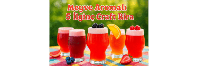 Meyve Aromalı 5 İlginç Craft Bira